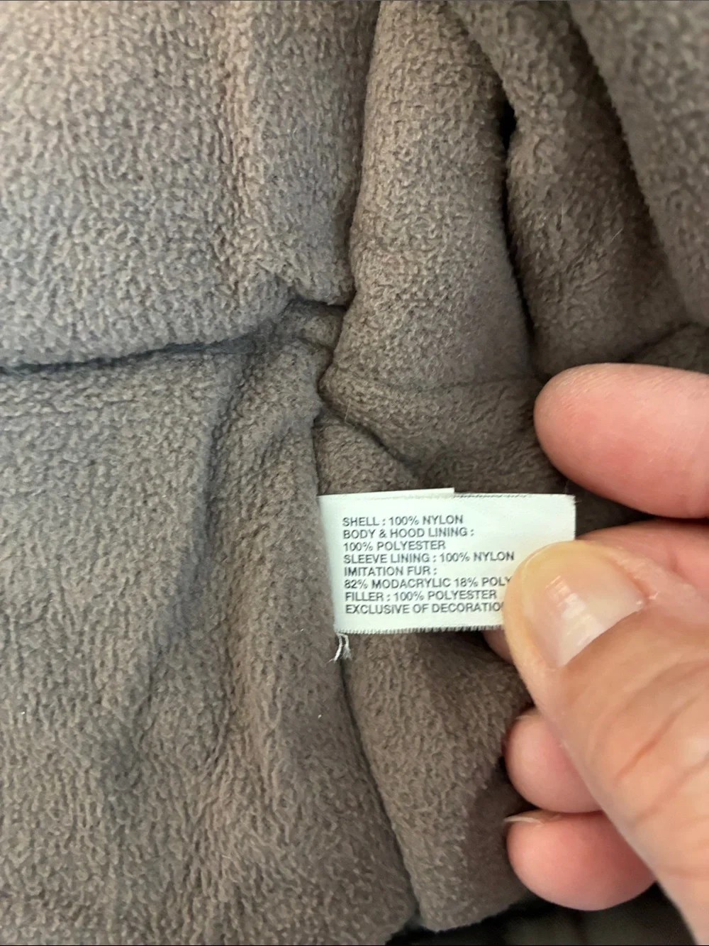 GAP cozy puffer